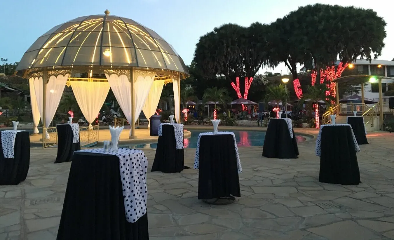 cocktails and dinner packages Mombasa waterpark