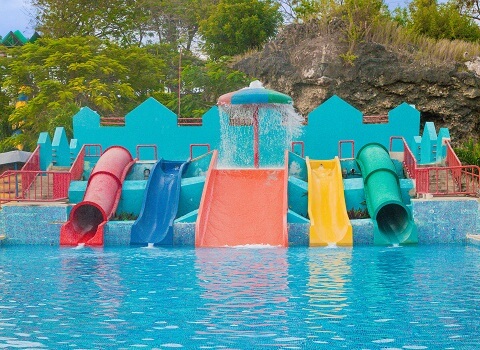 Tiny Tots Island kids pool Wild Waters Kenya